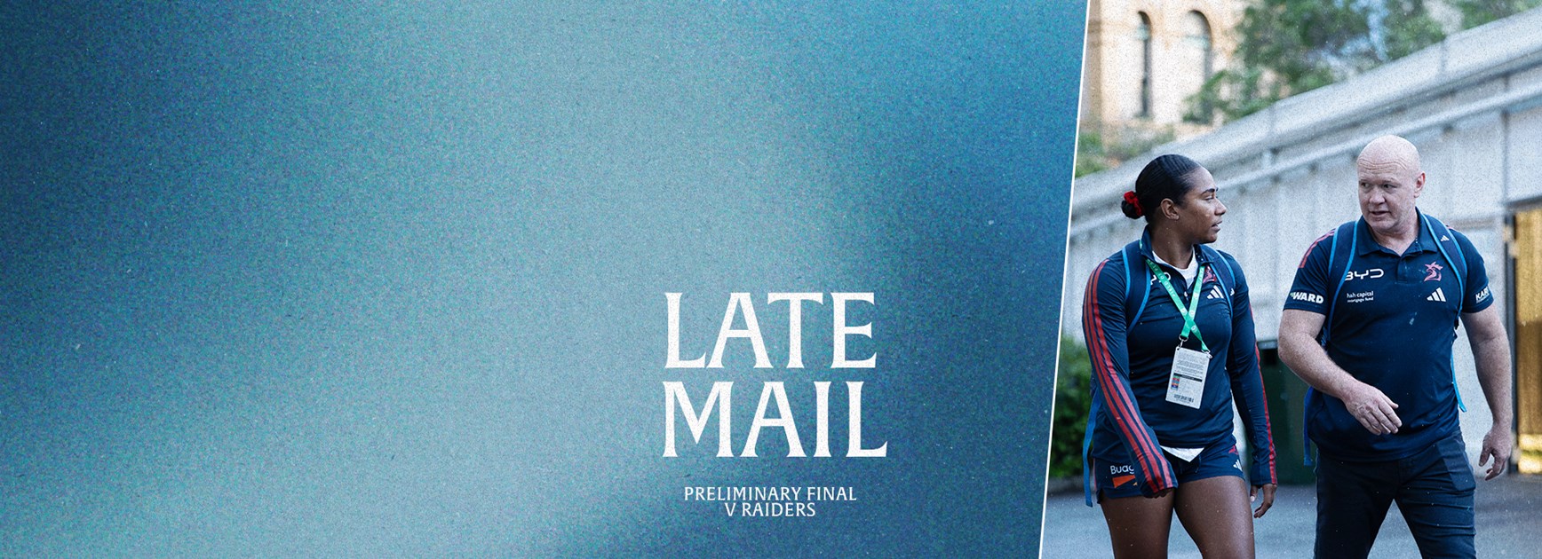 NRLW Late Mail | Preliminary Final v Raiders