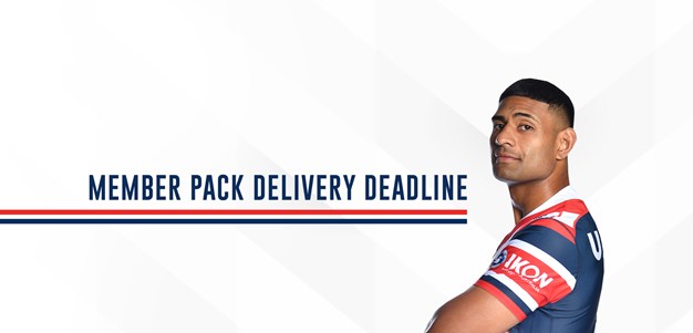 Roosters Member Pack Delivery Deadline coming soon!