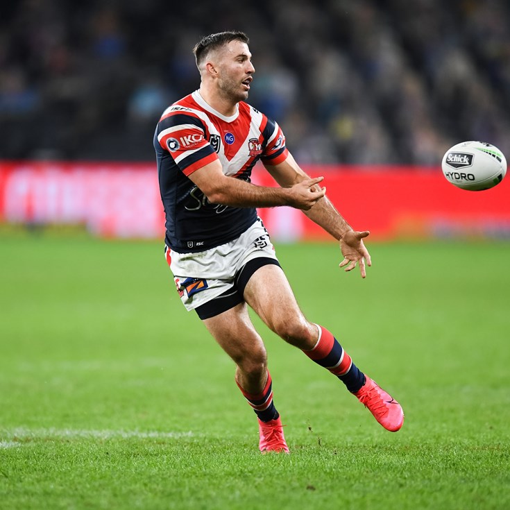 Tedesco Lauds Halves as Roosters Prepare for Round 1 'Dogfight'