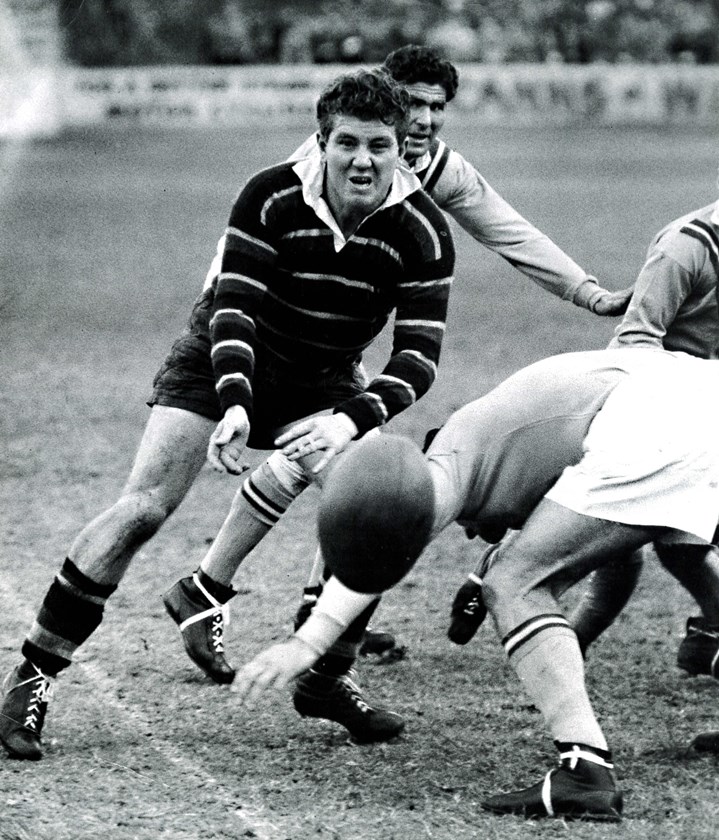 Leading by Example: Tough forward Ferris Ashton was a shining light for the side in the 1950s, captaining the side in the early part of the decade. 