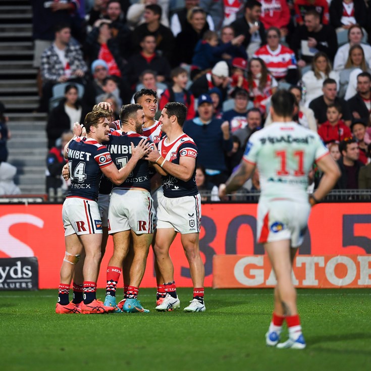 Round 18 Highlights: Roosters vs Dragons