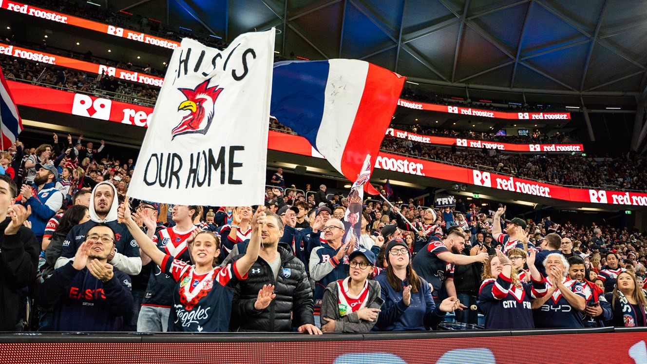 All Sydney Roosters Home Games at Allianz Stadium Now On Sale!