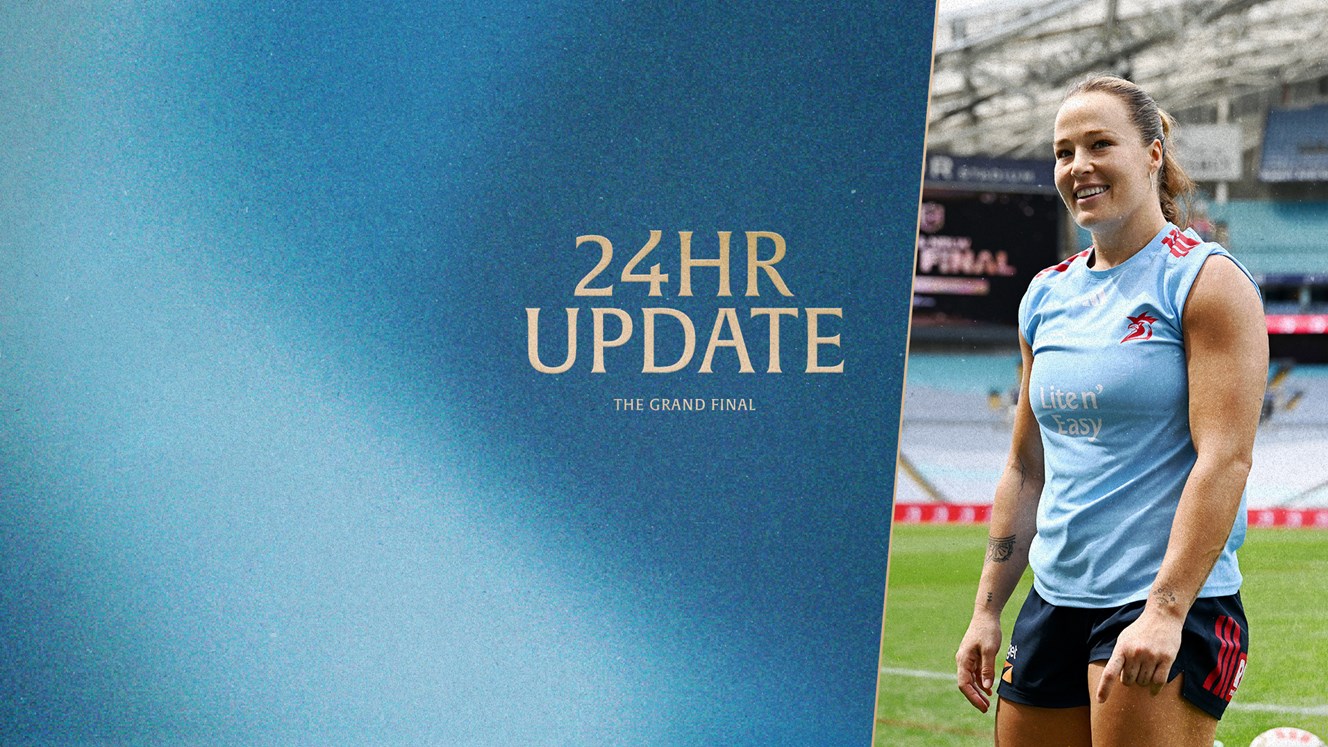 NRLW 24-Hour Update | Grand Final v Broncos
