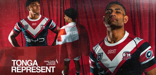 Three Roosters called up for Tonga