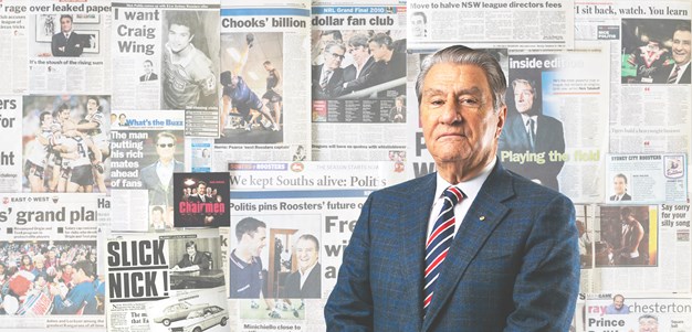 Roosters Chairman Nick Politis AM Celebrates 30 Years at the Helm