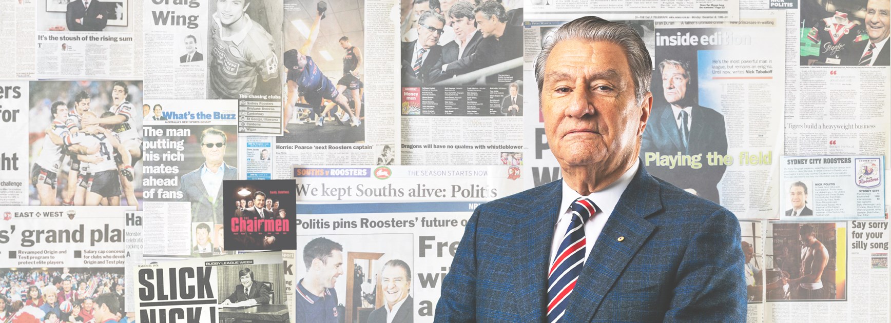 Roosters Chairman Nick Politis AM Celebrates 30 Years at the Helm