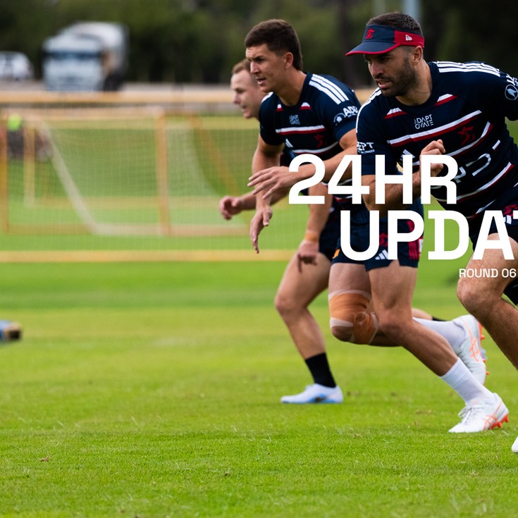 24 Hour Update | Round 6 v Sharks