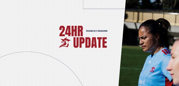 NRLW 24-Hour Update | Round 5 v Dragons