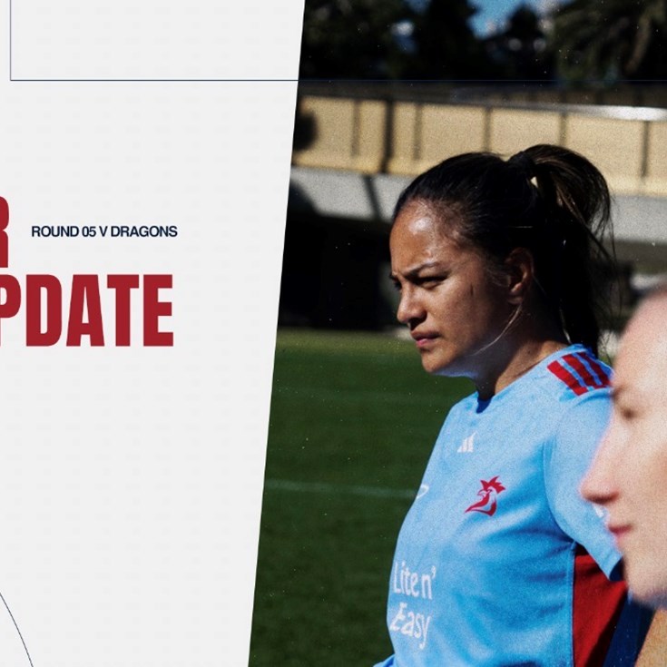 NRLW 24-Hour Update | Round 5 v Dragons