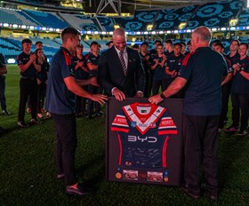 Sydney Roosters Celebrate 2026 Junior Representative Award Winners