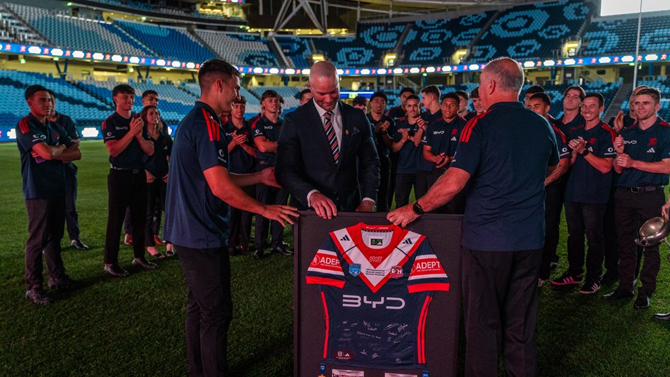 Sydney Roosters Celebrate 2026 Junior Representative Award Winners