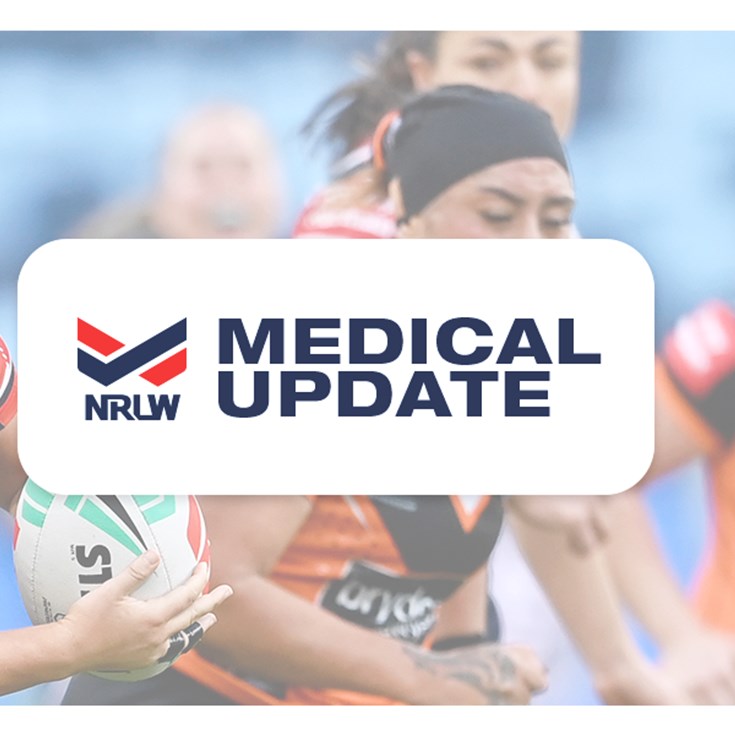 NRLW Medical Update: Round 6
