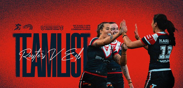 24 hour update | NRLW Team list Round 8