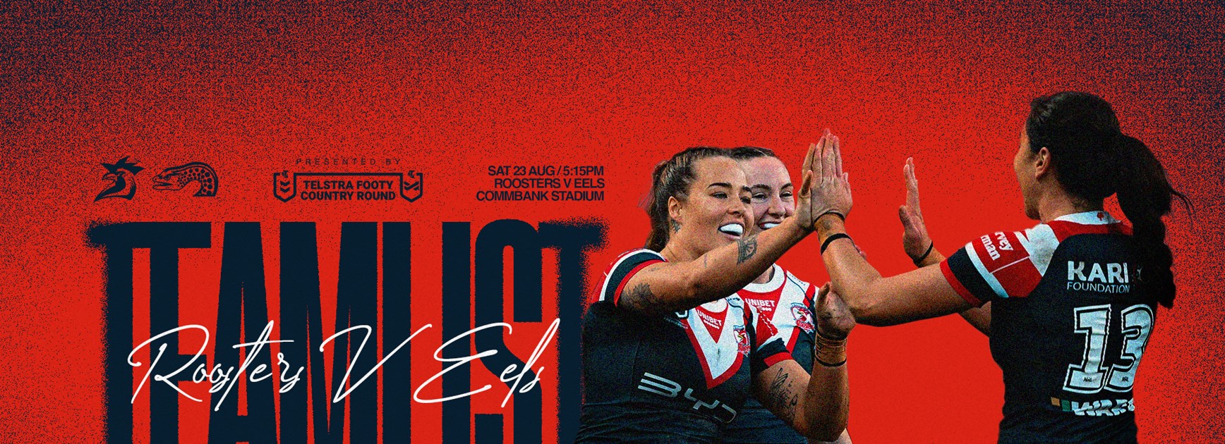 24 hour update | NRLW Team list Round 8
