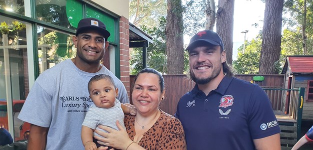 Sydney Roosters & Steggles Back Seriously Ill Children and Families at Ronald McDonald House Charities