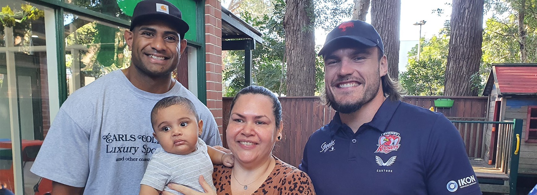Sydney Roosters & Steggles Back Seriously Ill Children and Families at Ronald McDonald House Charities