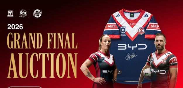 Grand Final Jersey Auction | Own a Piece of History