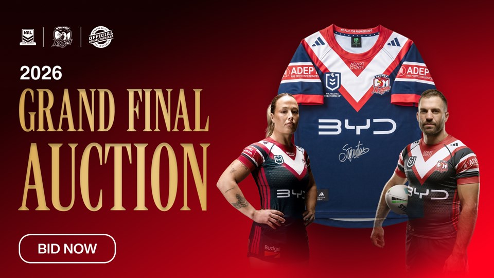 Grand Final Jersey Auction | Own a Piece of History