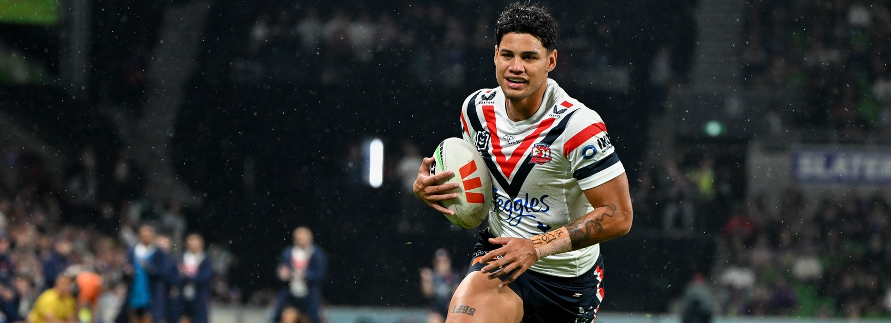 Roosters Overcome By Storm in Melbourne