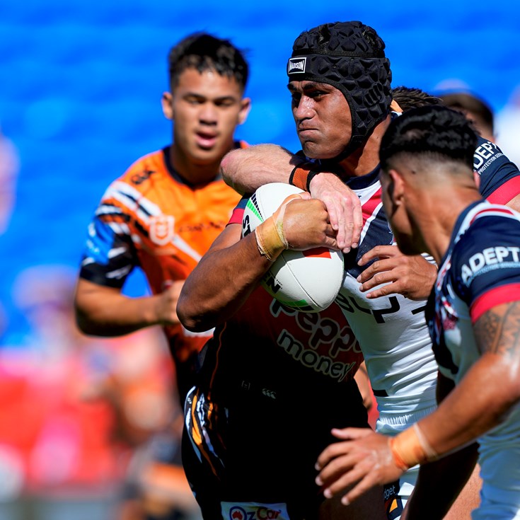 Trial: Wests Tigers v Roosters – Highlights