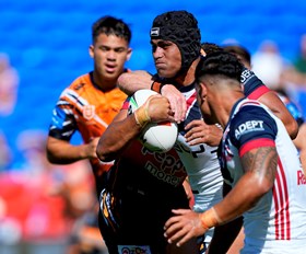 Trial: Wests Tigers v Roosters – Highlights