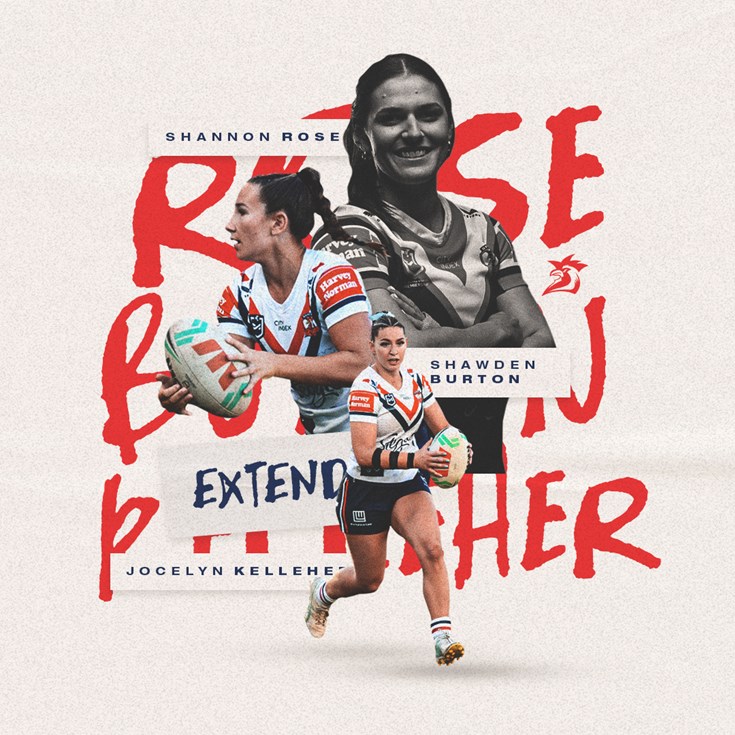 Roosters NRLW squad continues to build with Kelleher, Burton and Rose re-committing