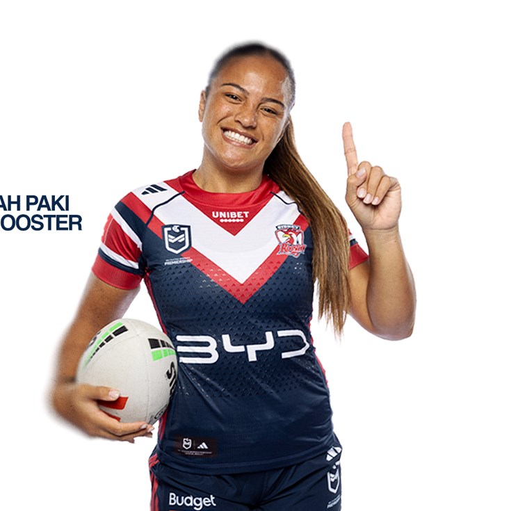 Roosters sign Sariah Paki for 2026 NRLW season