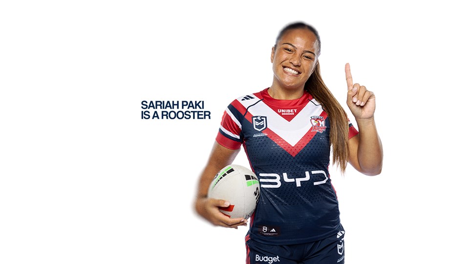 Roosters sign Sariah Paki for 2026 NRLW season