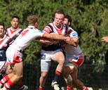 Red-Hot Roosters Breeze Past Dragons to Claim Impressive Victory