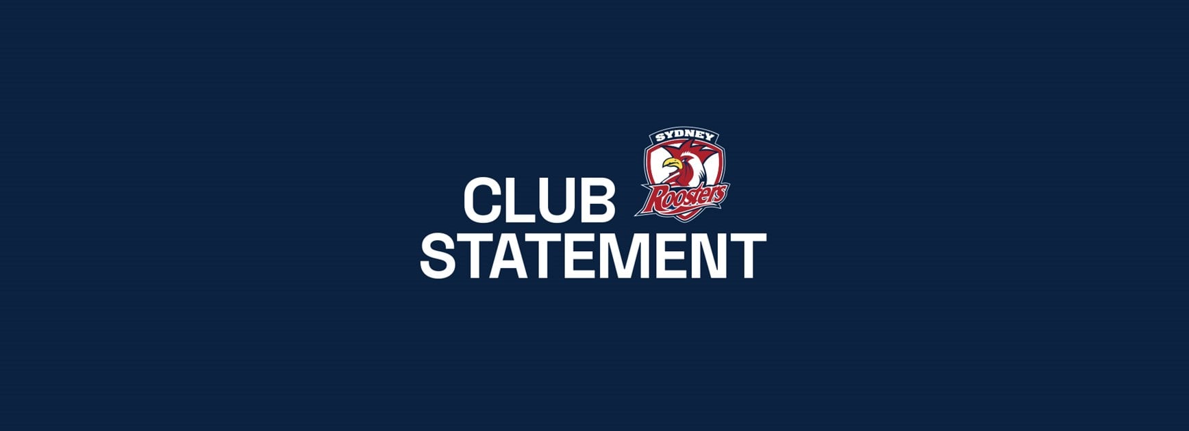 Club Statement – Sam Walker