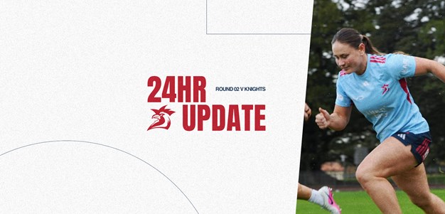 24hr Update | Round 2 v Knights