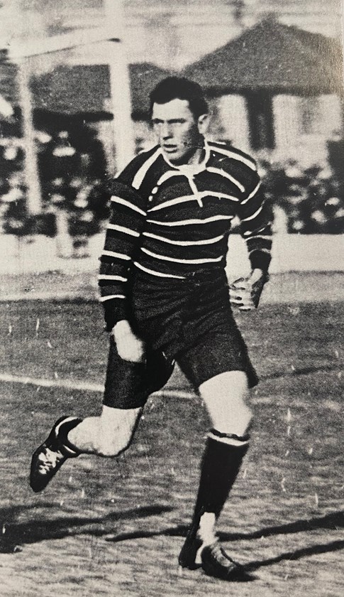 Clever: Easts' Les Cubitt, who spent ten seasons at the Club and captained the 1921-22 Kangaroos. 