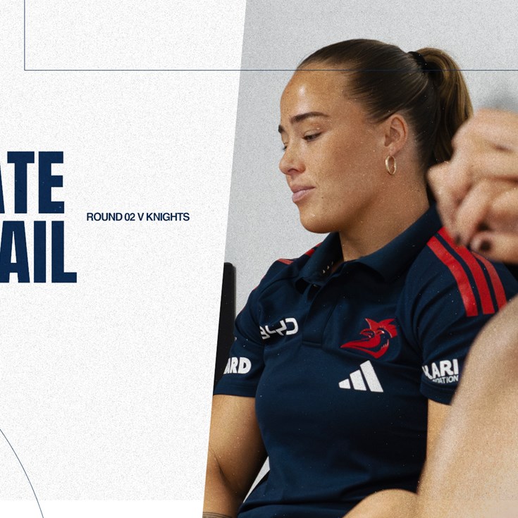 NRLW Late Mail | Round 2 v Knights