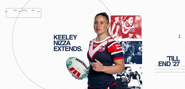 Keeley Nizza extends with Roosters