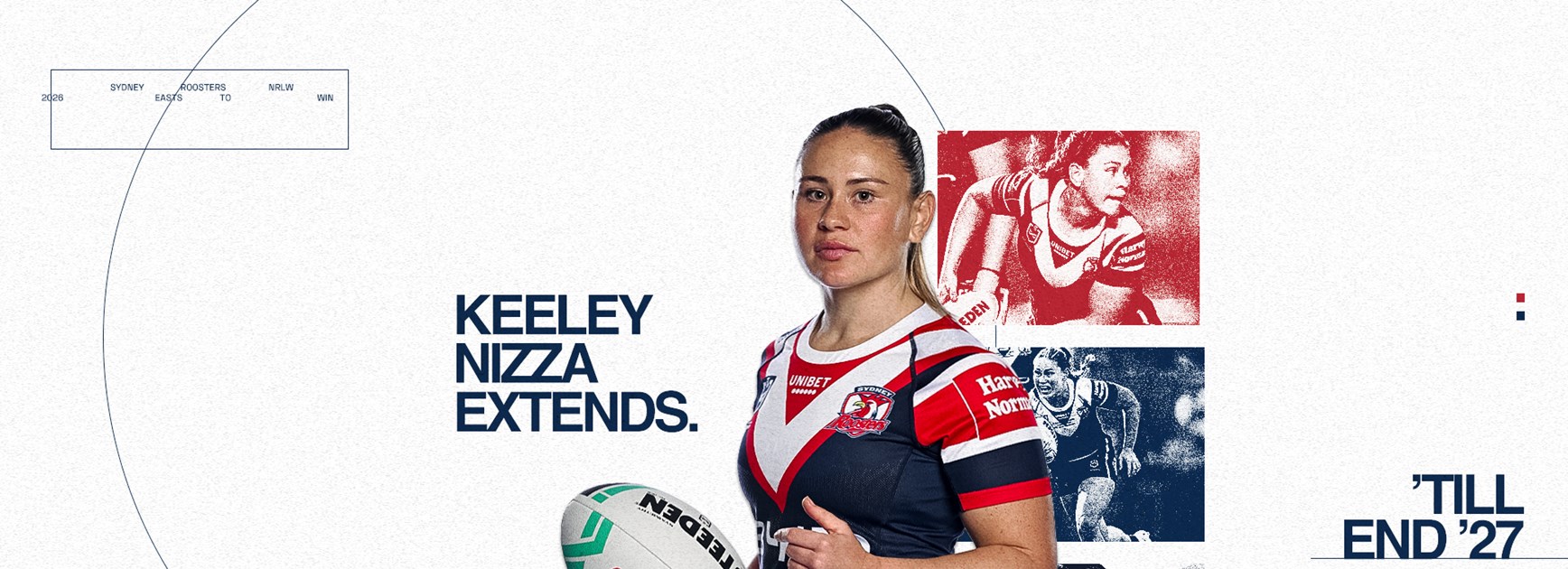 Keeley Nizza extends with Roosters