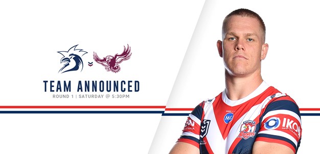 UPDATE: Line Up for Round 1 vs Manly Announced