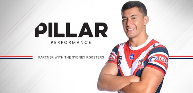 Sydney Roosters Partner with PILLAR  Performance