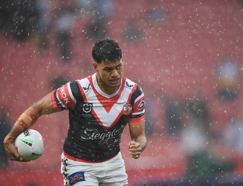 Jaxson Paulo ran for 167 metres on Sunday. 