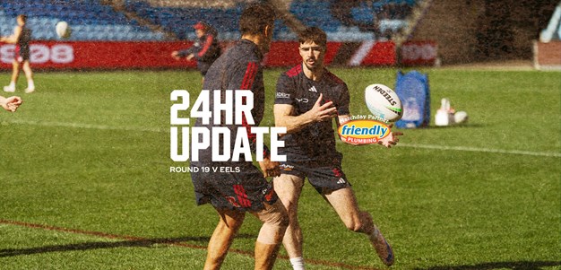 24hr Update | Roosters v Eels