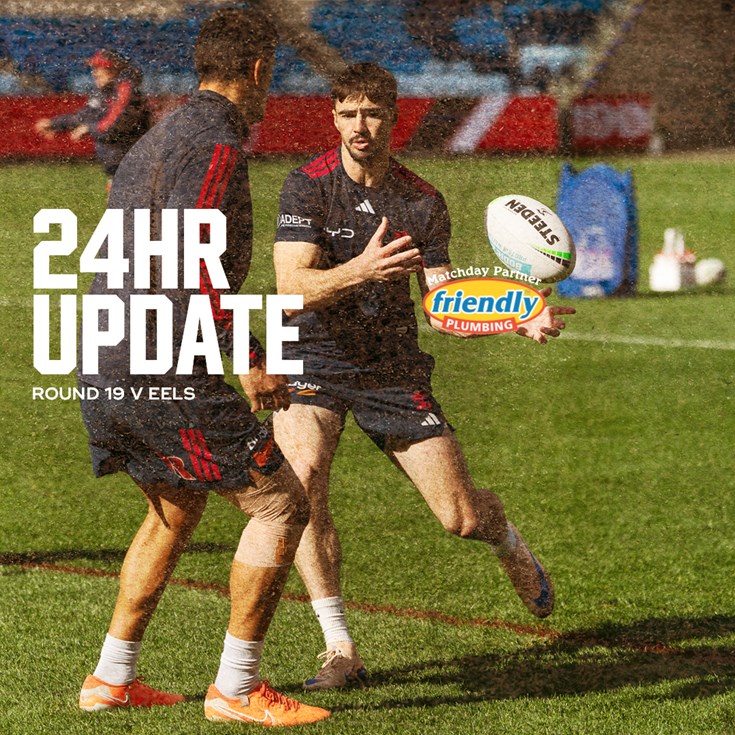24hr Update | Roosters v Eels