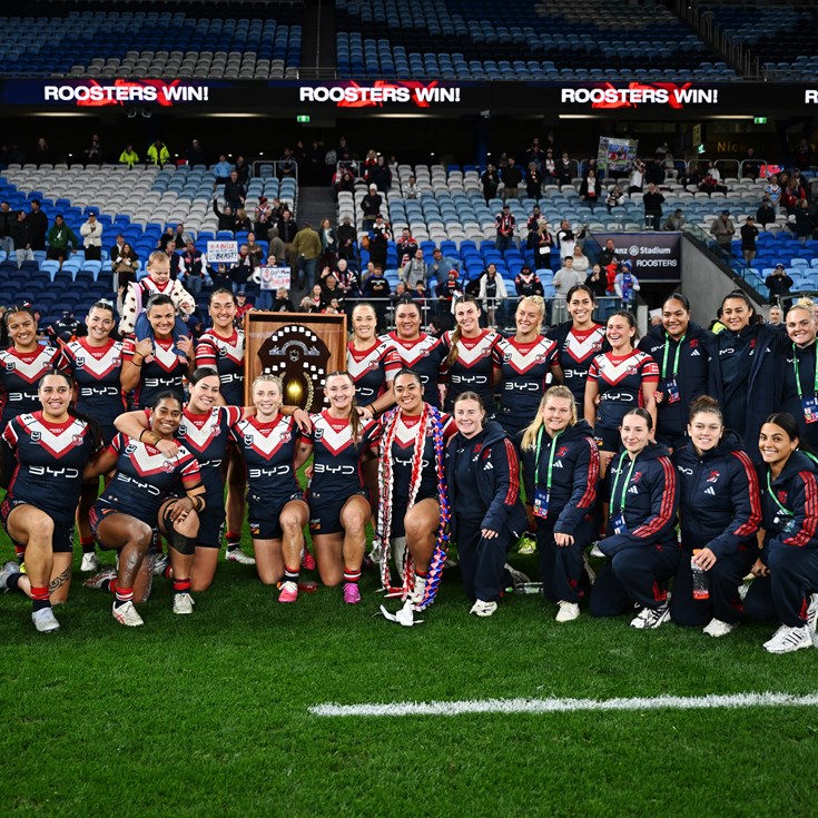Sydney Roosters claim second straight Nellie Doherty Shield after historic undefeated season