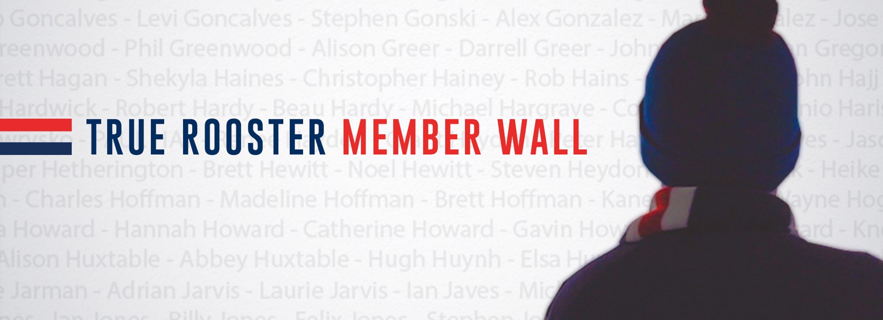 Last Chance to get Your Name on our Member Wall!
