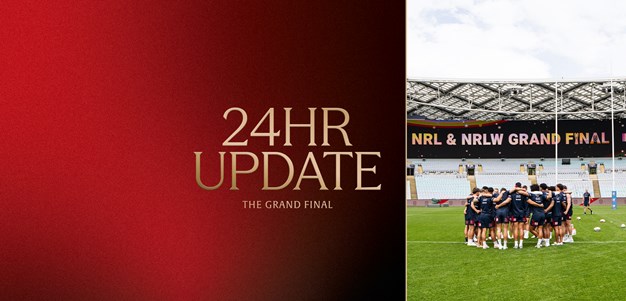 24 Hour Team List | Grand Final v Knights