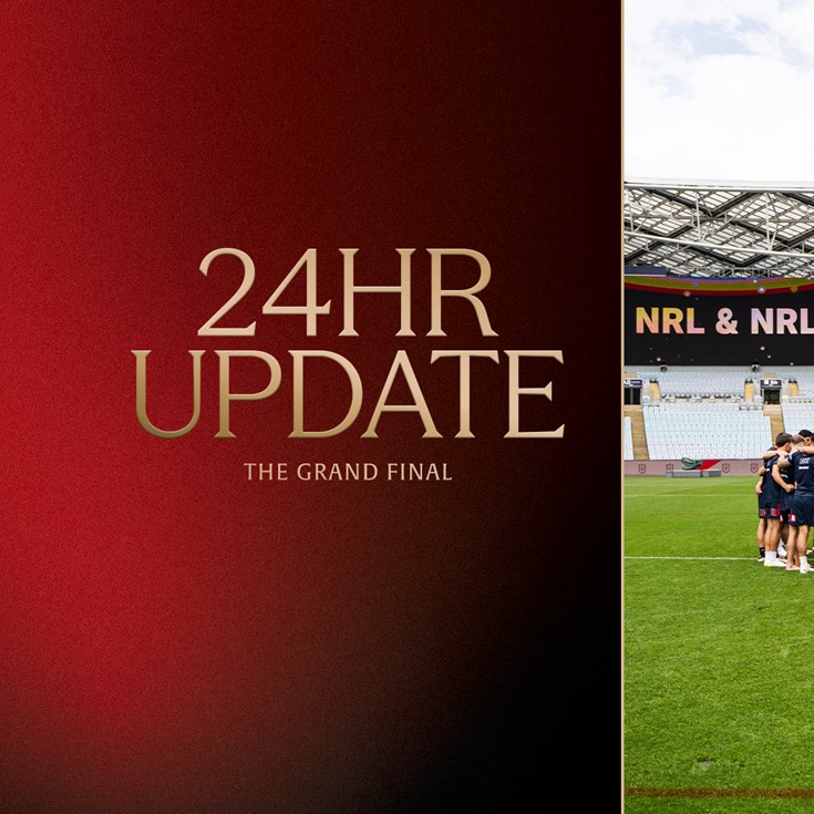 24 Hour Team List | Grand Final v Knights