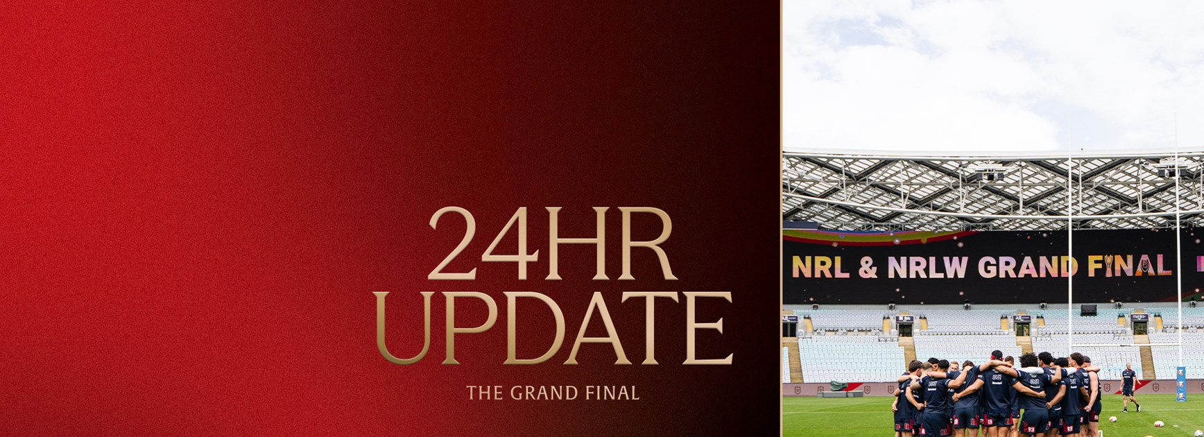 24 Hour Team List | Grand Final v Knights