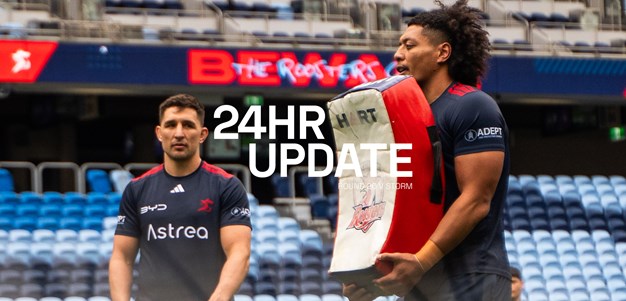 24hr Update  | Round 20 vs Storm