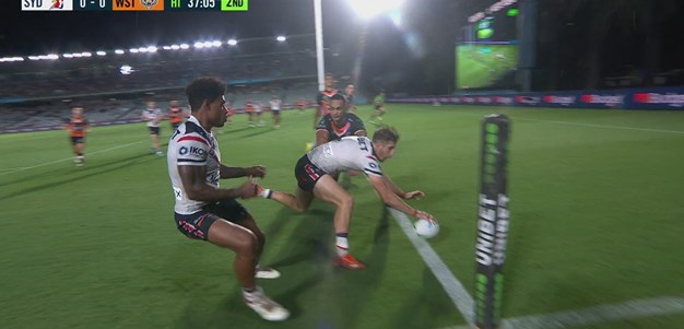 Momirovski Opens the Roosters' Account