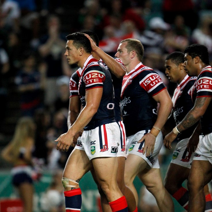 SBW's First Try for the Roosters