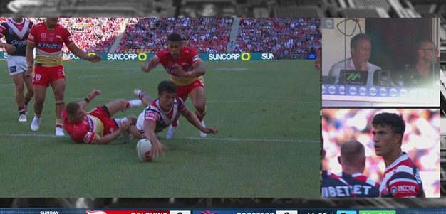 Suaalii Scores First Roosters Try of 2023