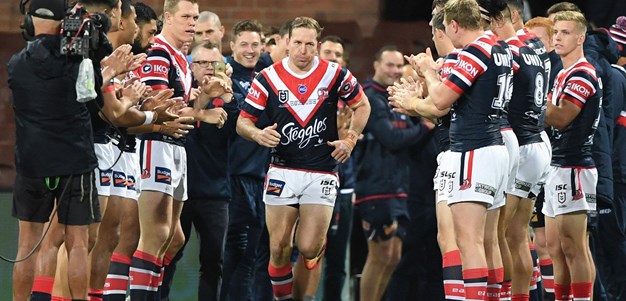 Roosters honour Aubusson pre-match